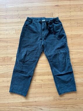 Gramicci Green Waffle Cord Double-Knee Climber Pant G3FM-P005 Men’s XL